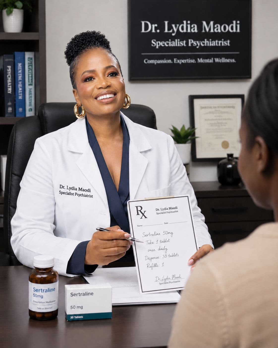 Dr. Lydia Maodi - Compassionate Patient Care